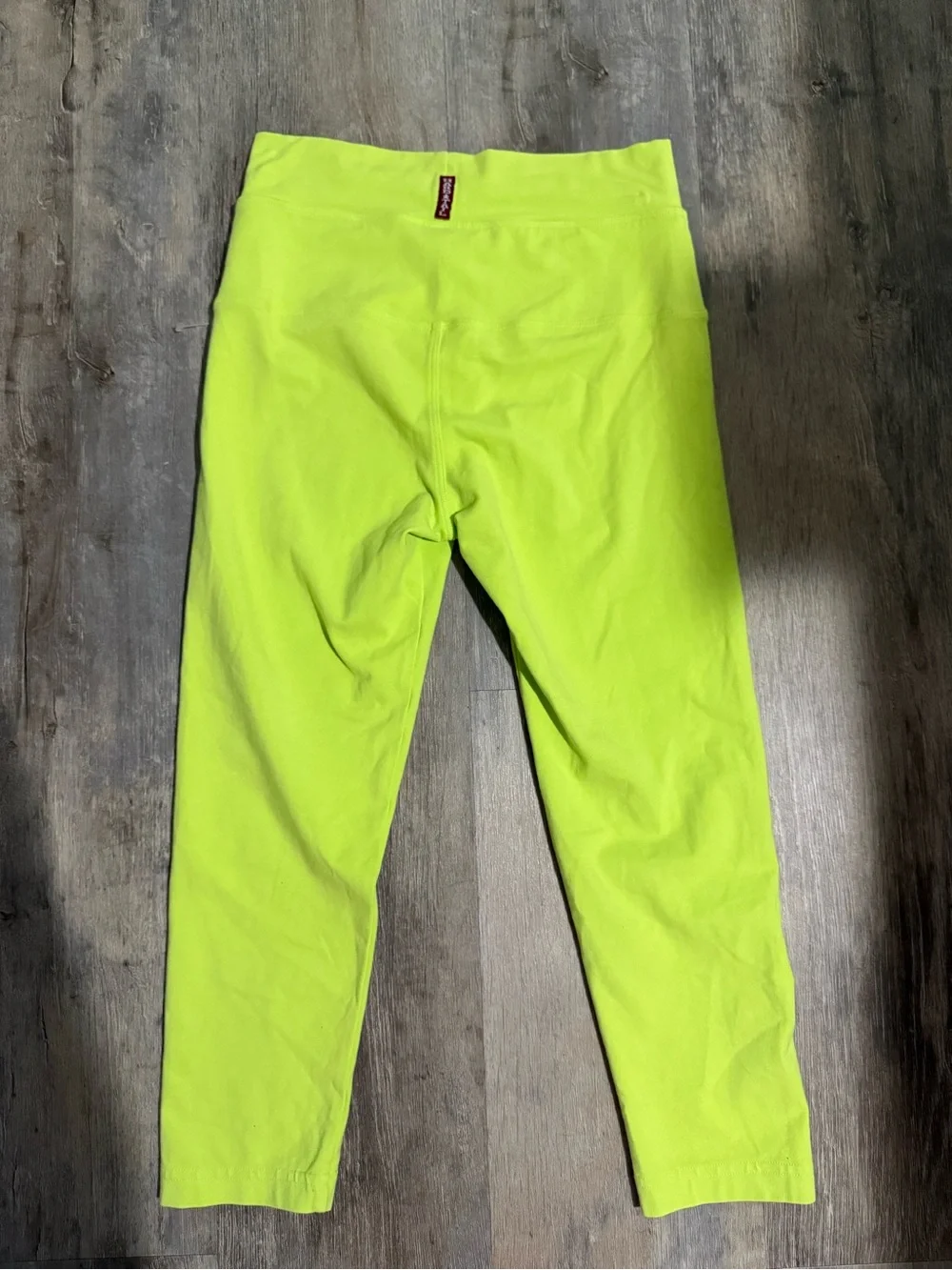 Hard Tail Kids Neon Lime Leggings